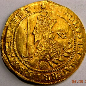 Charles I, 1644, Unite, Oxford Mint - Image 1