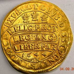 Charles I, 1644, Unite, Oxford Mint - Image 2