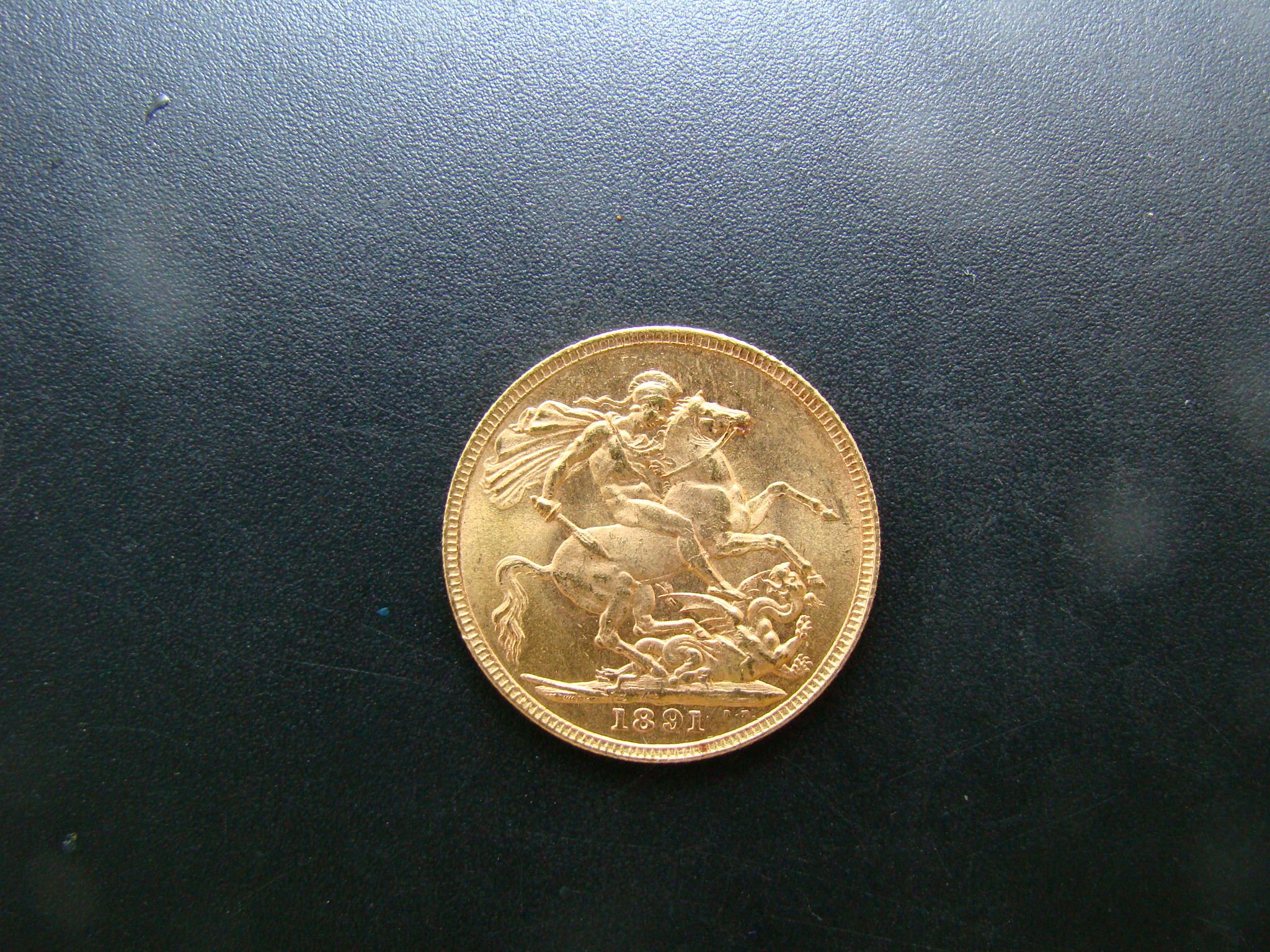 VICTORIA, 1891, Sovereign, Mint State Example - Image 2