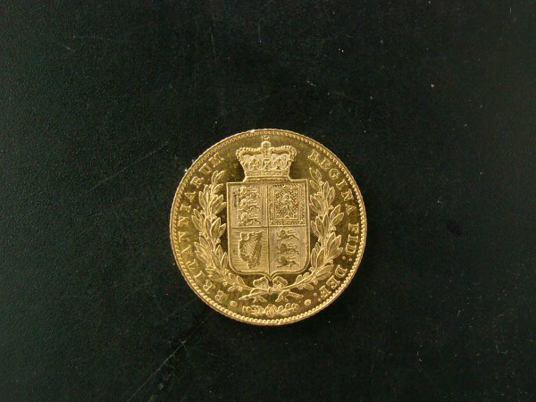 Victoria, 1842, Sovereign, Rare Open 2 Variety, Ex Bentley Collection
