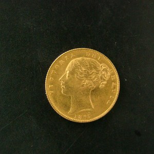 Victoria, 1863, Sovereign, Ex Bentley Collection - Image 1