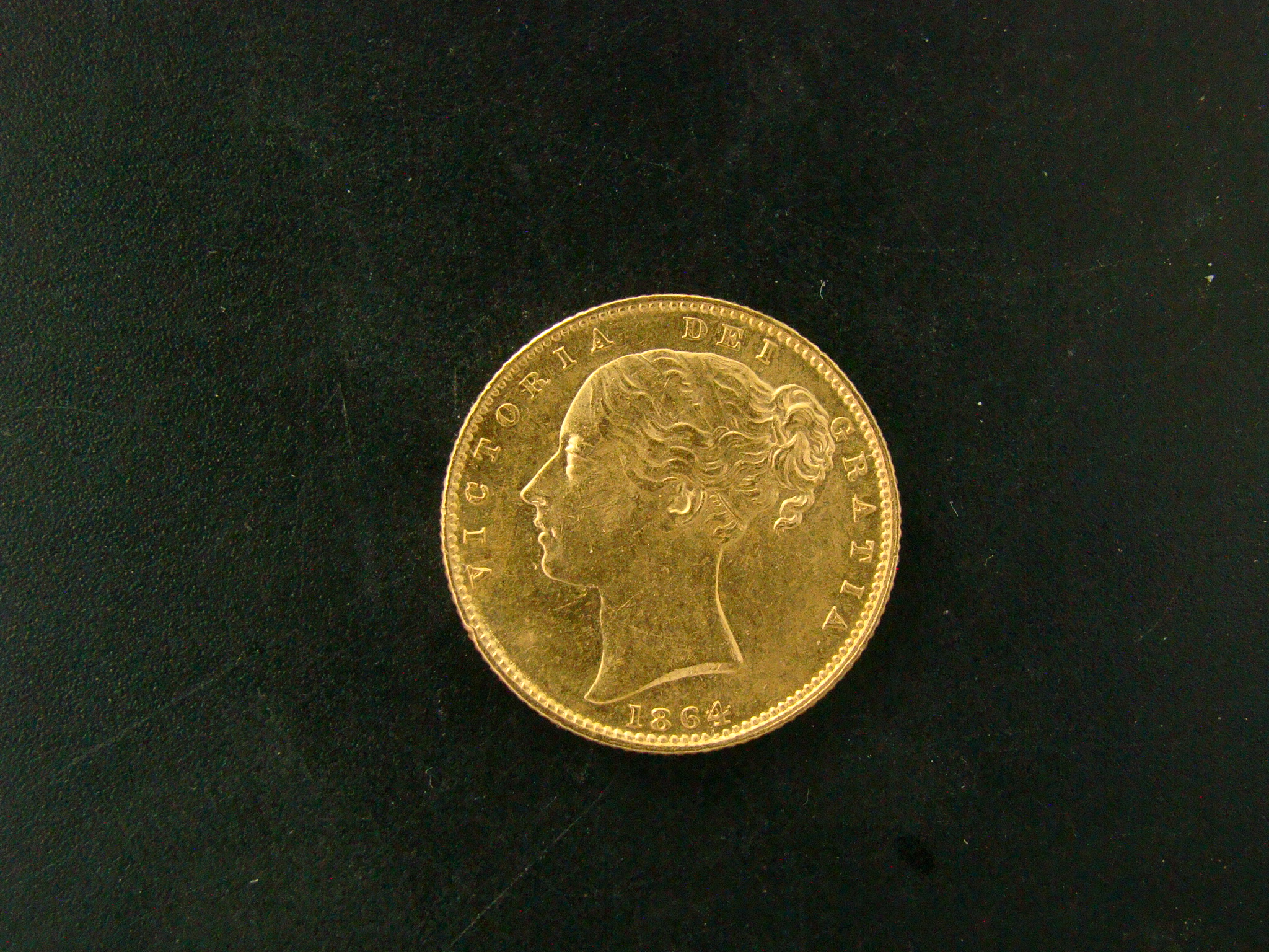 Victoria, 1864, Sovereign, Ex Bentley Collection - Image 1