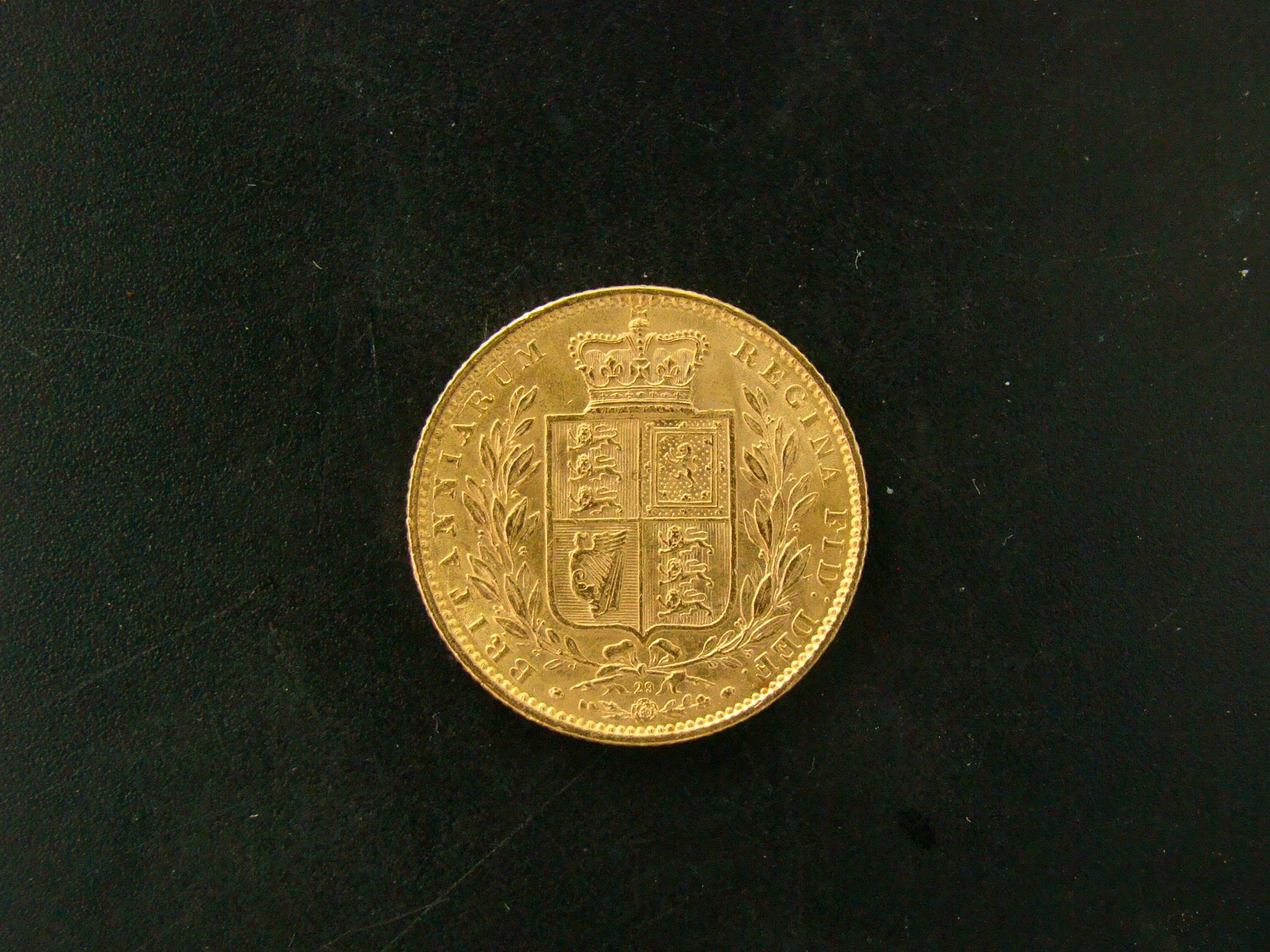 Victoria, 1864, Sovereign, Ex Bentley Collection - Image 2