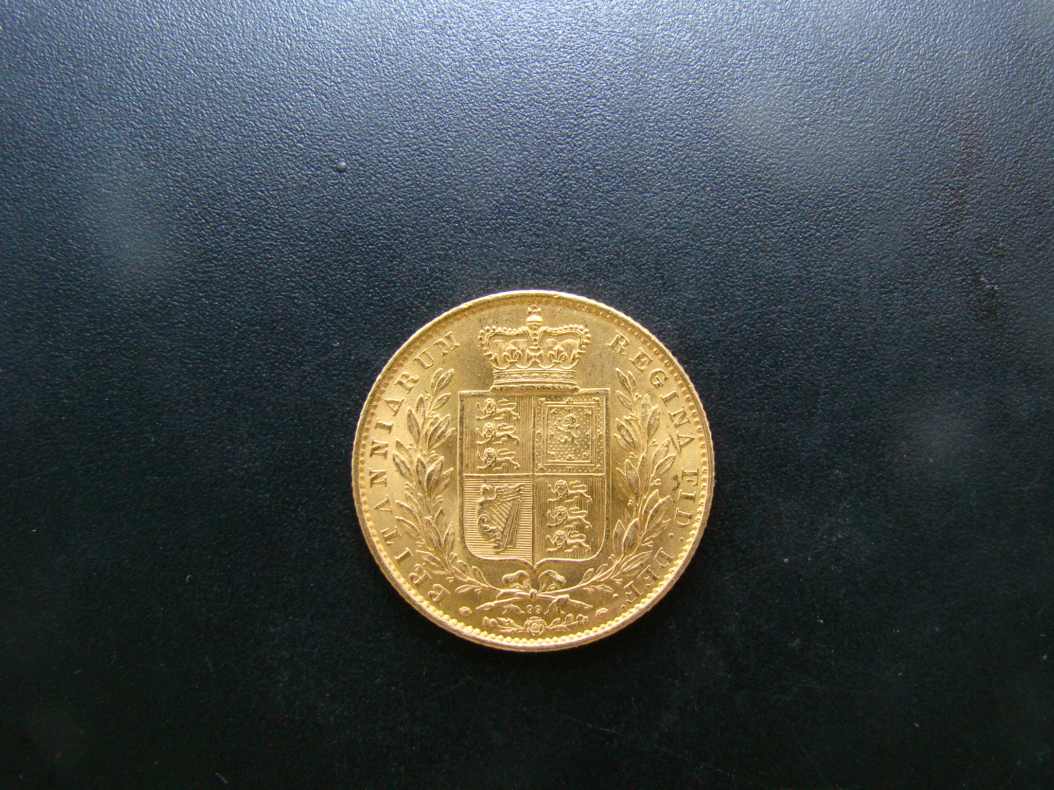 VICTORIA, Sovereign, 1864. MS64 BEAUTY, Ex Bentley Collection - Image 2