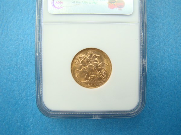 Edward VII, 1910, Sovereign