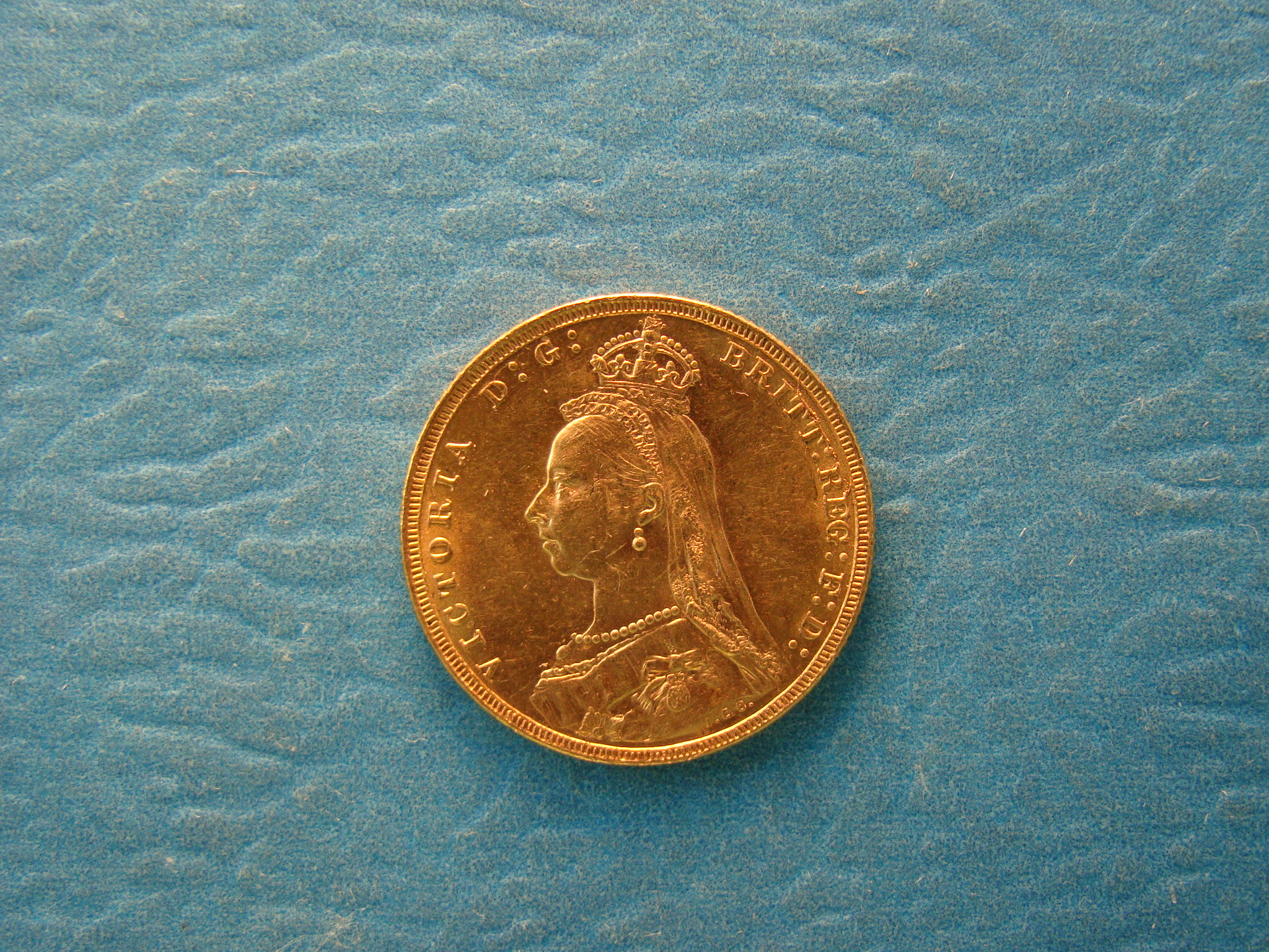 Australia, 1887M, Sovereign, Ex Eliasberg Collection - Image 1