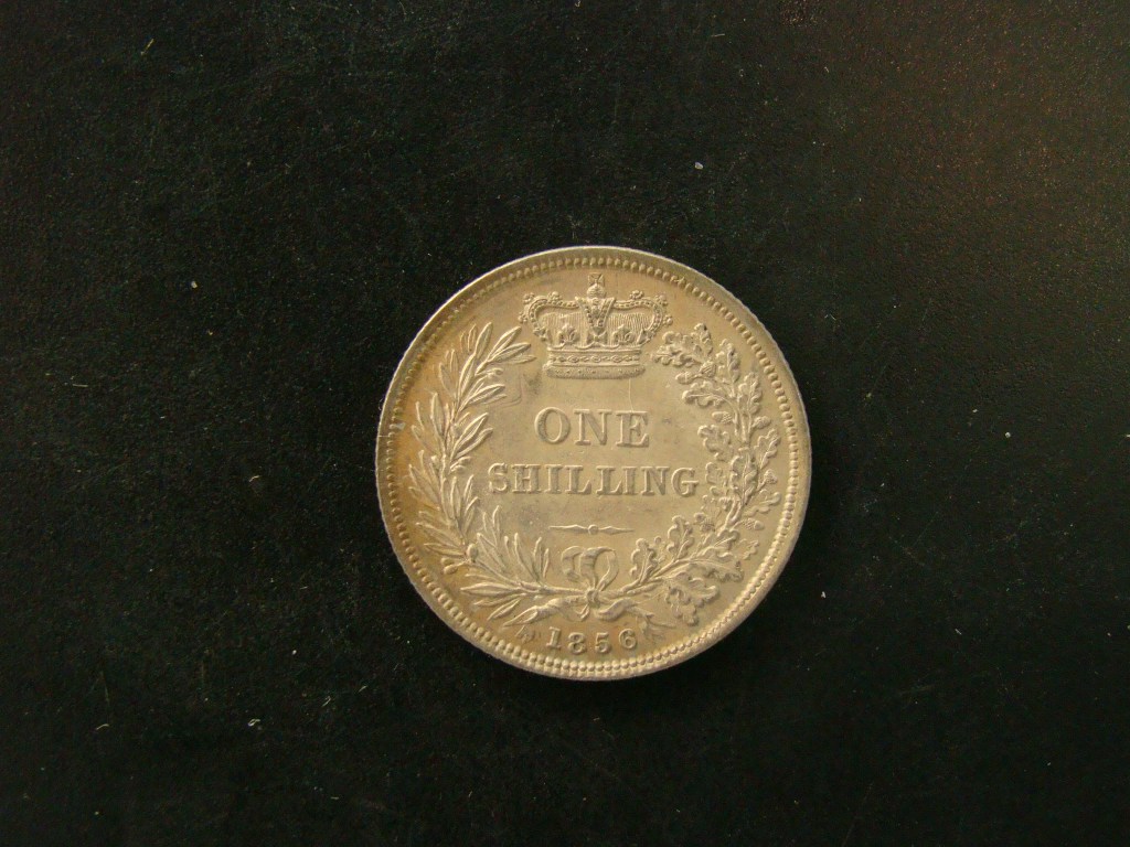 Victoria, 1856, Shilling