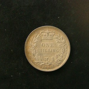 Victoria, 1856, Shilling - Image 2