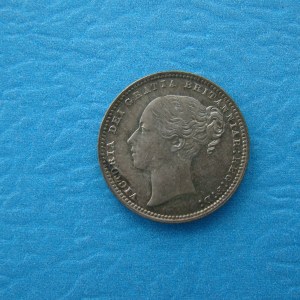 Victoria, 1871, Shilling - Image 1