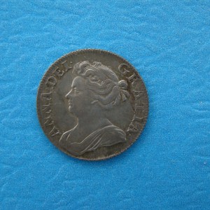 Anne, 1709, Shilling - Image 1