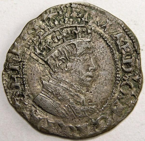 Edward VI, 1547-48, 4D,  RARE PEDIGREE GROAT Ex Carlyon-Britton, Parsons Collection