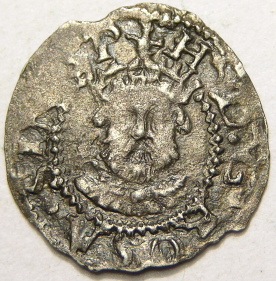 Henry VIII, 1547-51, 1/2D, An Impressive Pedigree Coin - Image 1