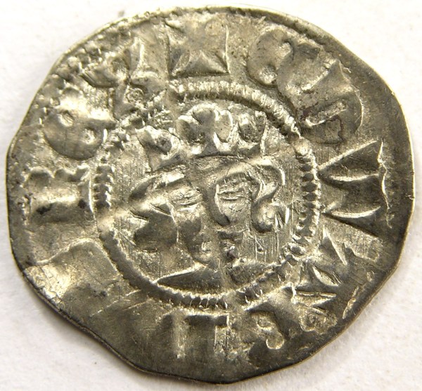 Edward III, 1344-51, 1/2D, HIGHEST GRADED BY NGC OR PCGS