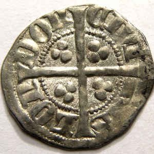 Edward III, 1344-51, 1/2D, HIGHEST GRADED BY NGC OR PCGS - Image 2