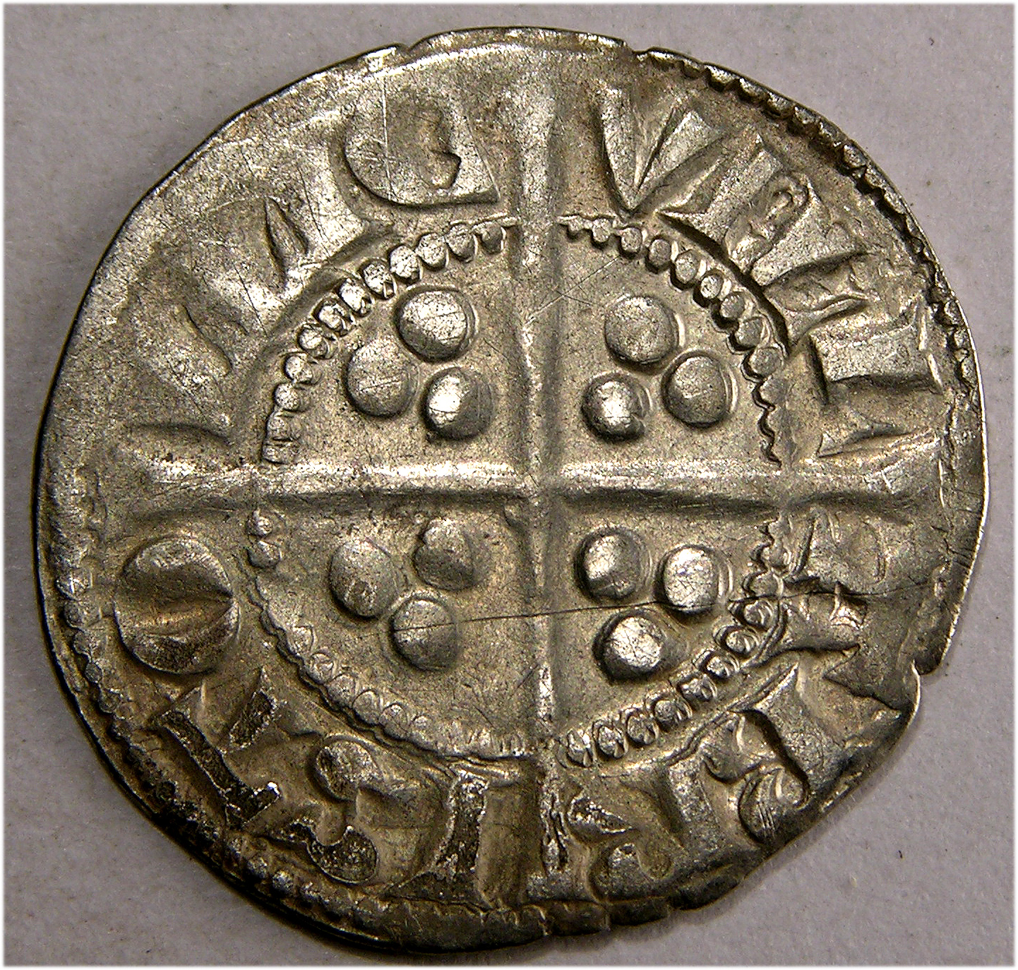 Edward I, 1280, 1D, Scarce Bristol Mint Issue Ex Gorefield Hoard - Image 2