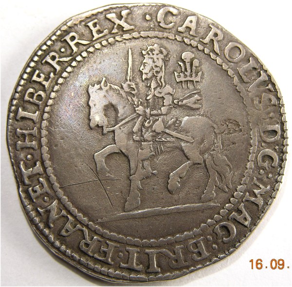 Charles I, 1642, Crown