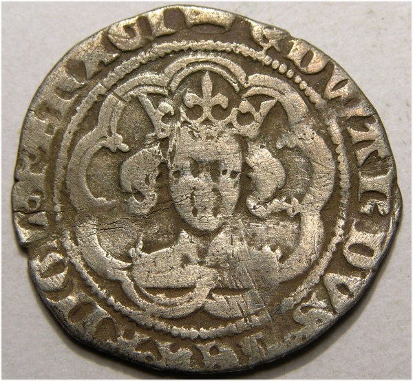 Edward III, 1356, 2D, ERROR COIN