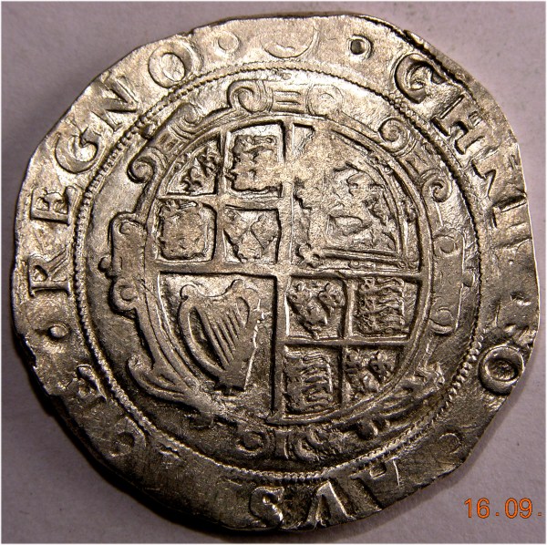 Charles I, 1641-43, Half Crown, LUSTROUS