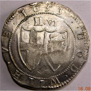 Commonwealth, 1653, Half Crown SOLD - Image 2