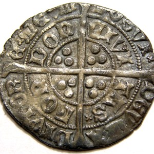 Henry VII, 1485-87, 4D, Very Scarce 1st Issue - Image 2
