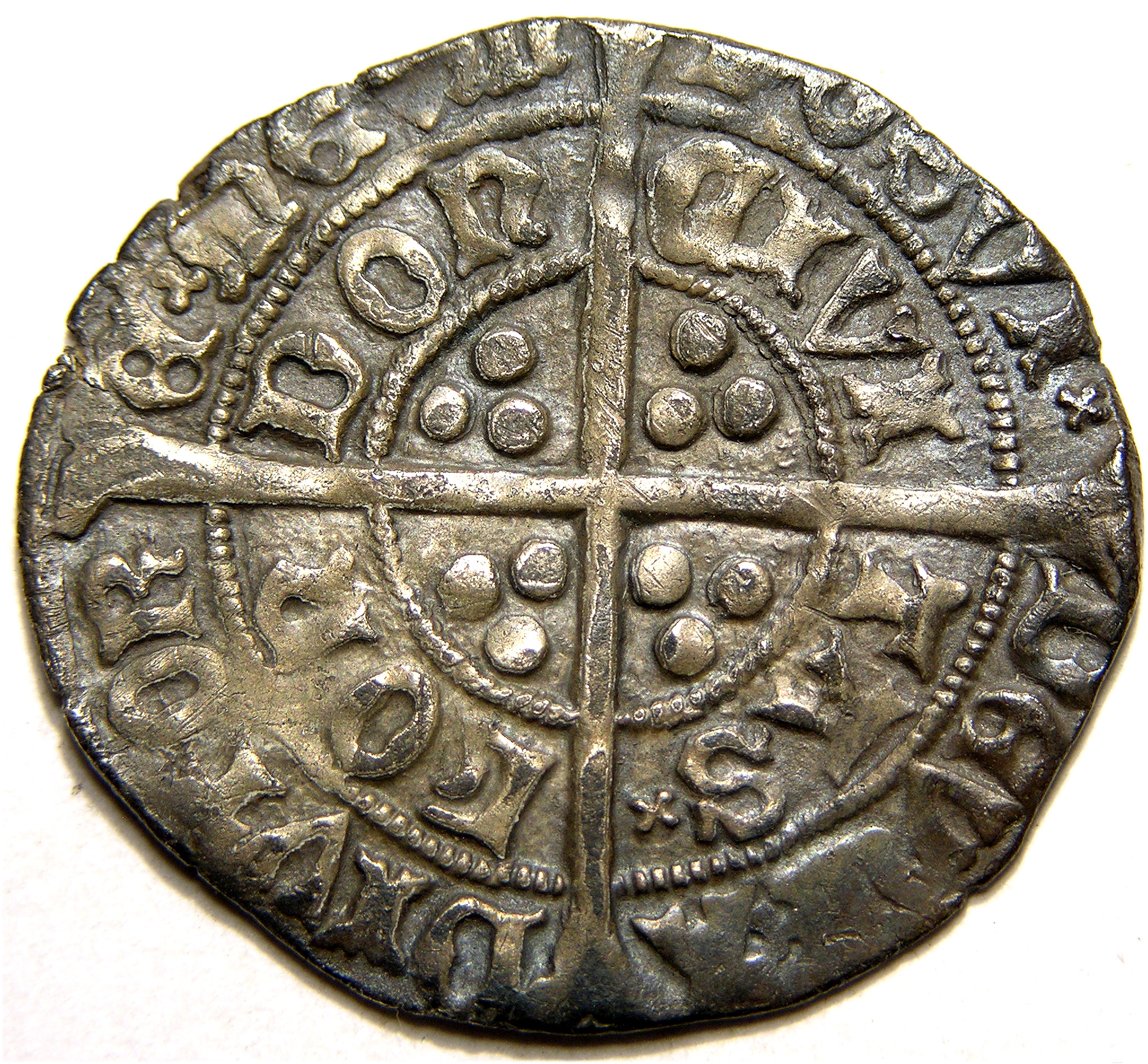 Henry VII, 1485-87, 4D, Very Scarce 1st Issue - Image 2