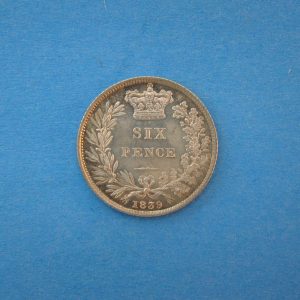 Victoria , 1839, 6d - Image 2