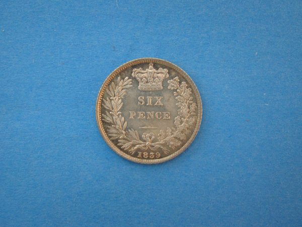 Victoria , 1839, 6d
