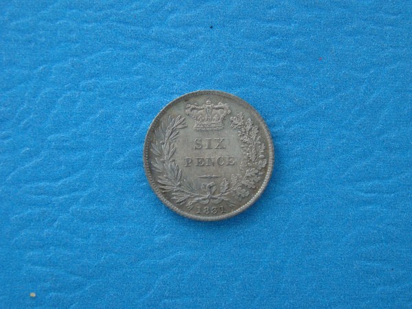 William IV, 1831, 6d