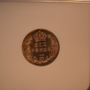 Edward VII, 1906, 6d - Image 2