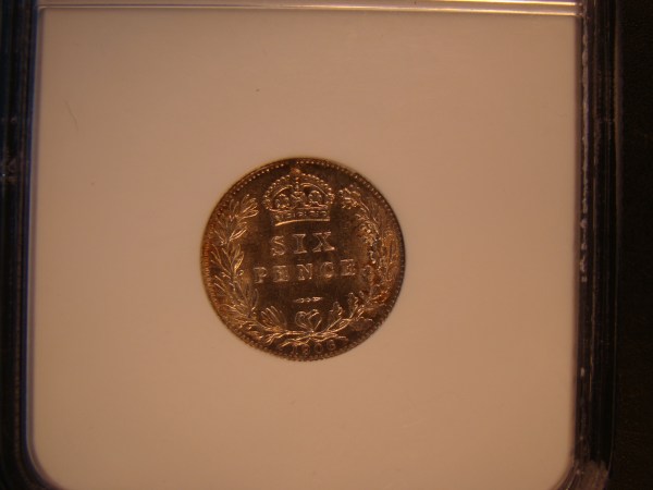 Edward VII, 1906, 6d