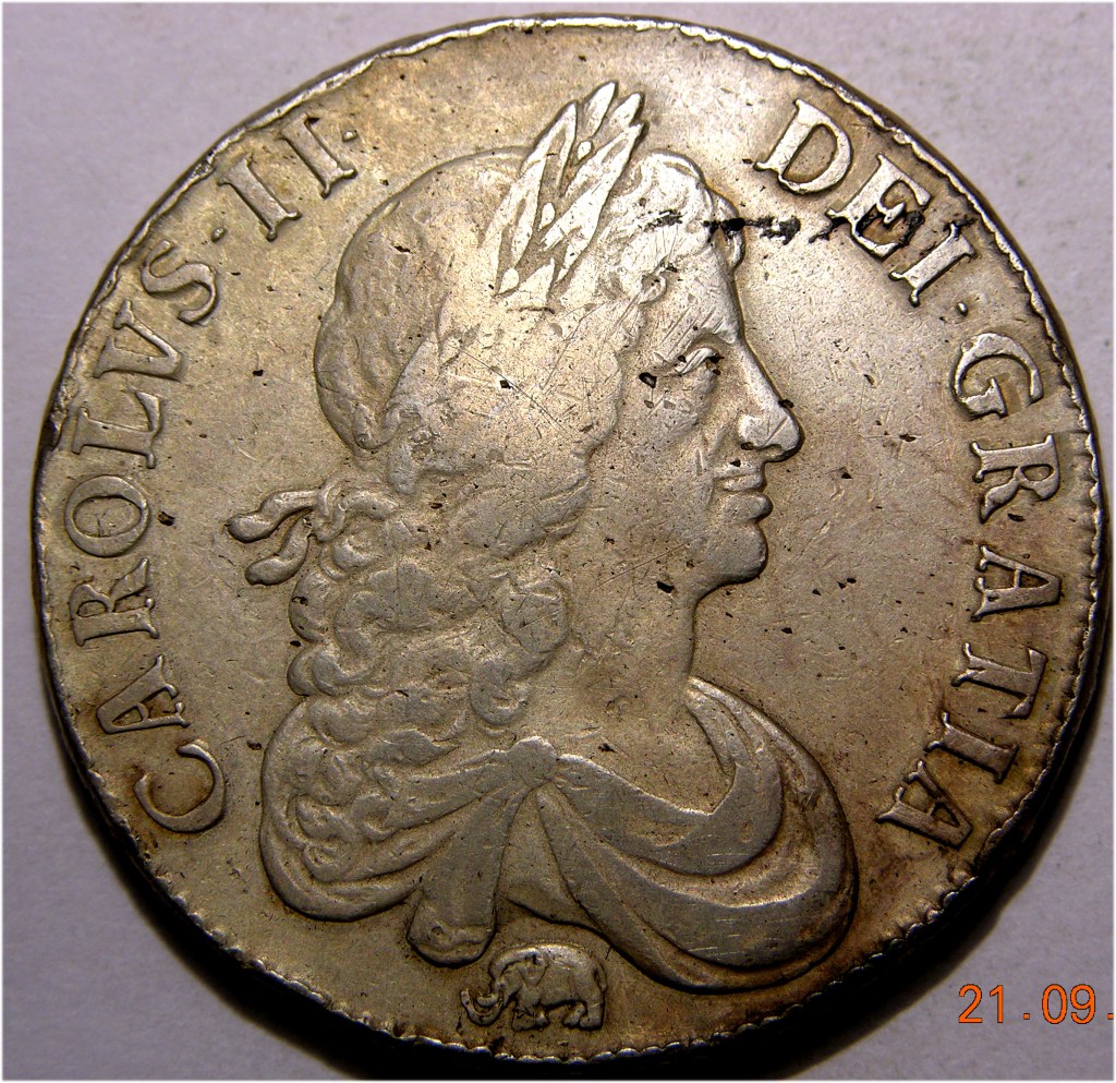 Charles II, 1666, Crown SOLD