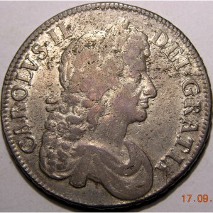 Charles II, 1676, Crown - Image 1