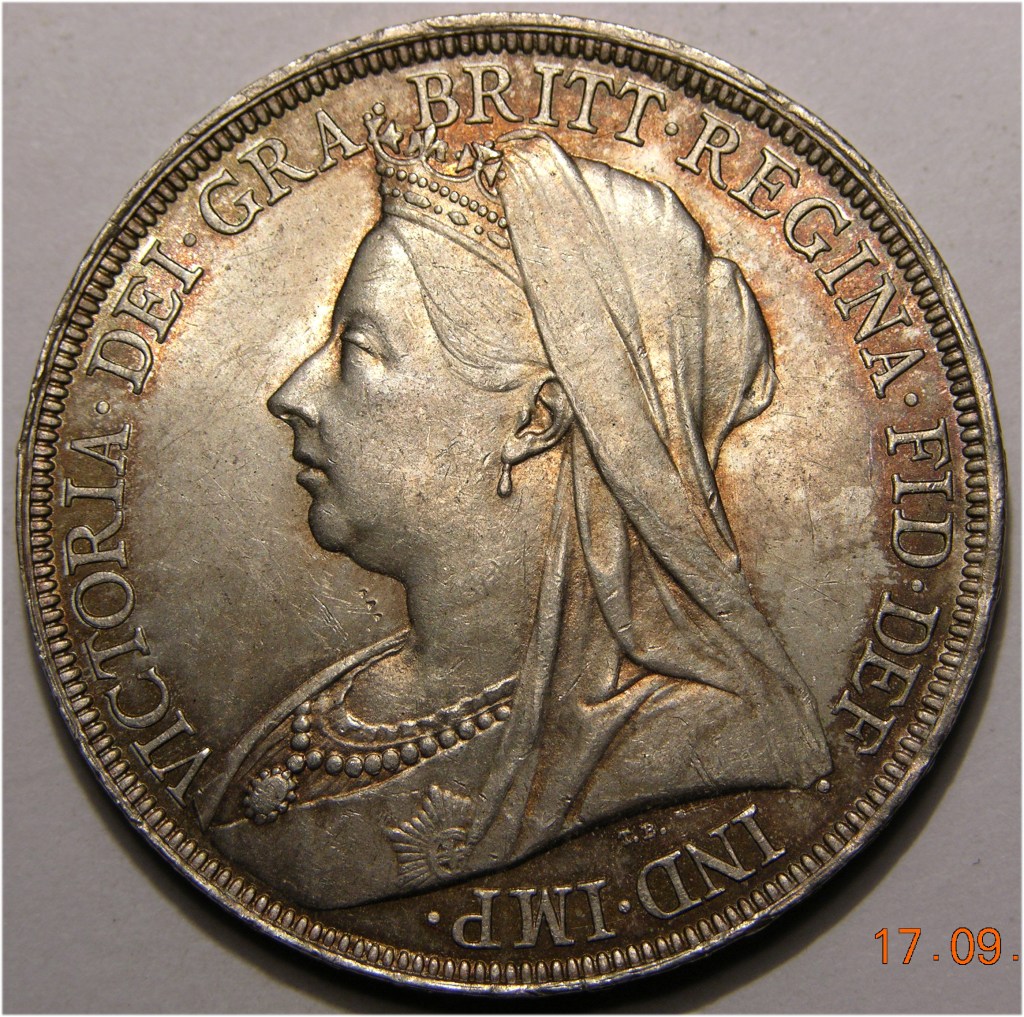 VICTORIA, Crown, 1897LXI