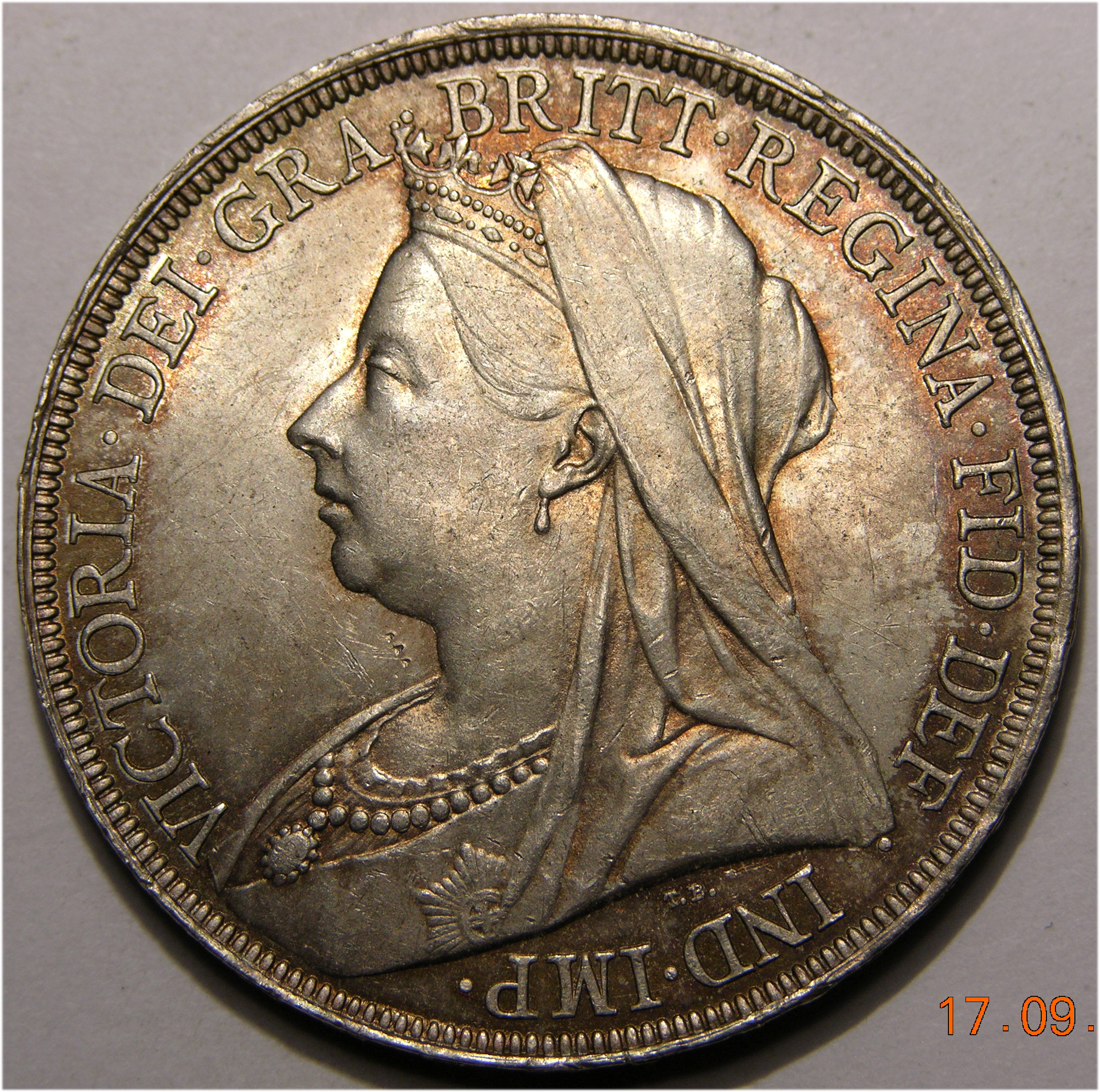 VICTORIA, Crown, 1897LXI - Image 1