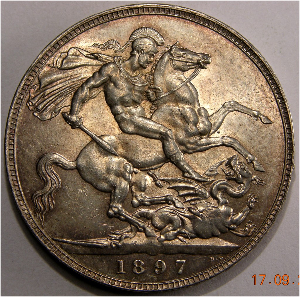 VICTORIA, Crown, 1897LXI