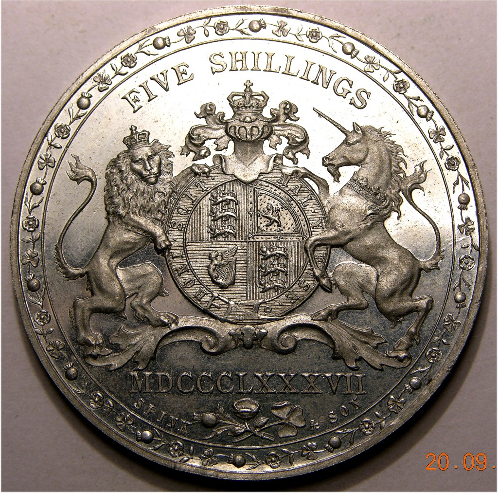 Victoria, 1887, Crown, Proof Pattern SOLD