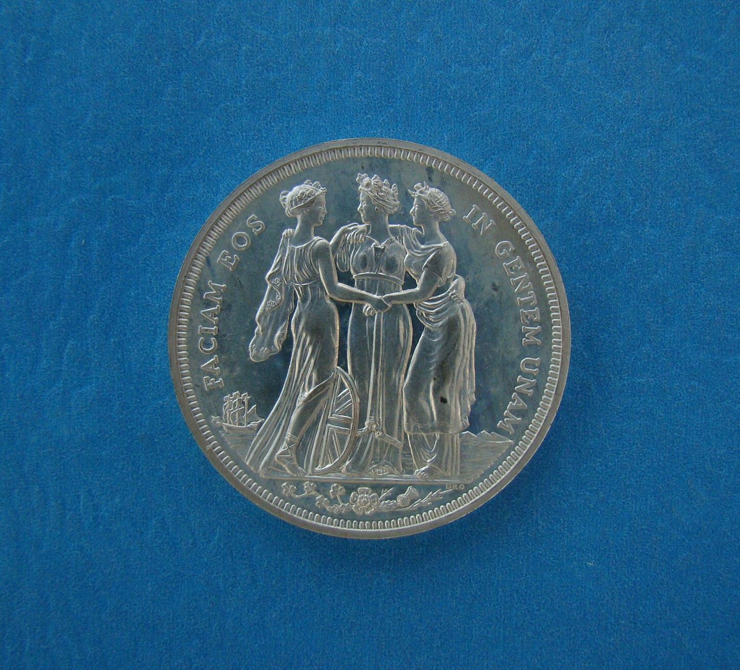 Victoria, 1879, Crown Proof, Three Graces Reverse in Silver - Image 2