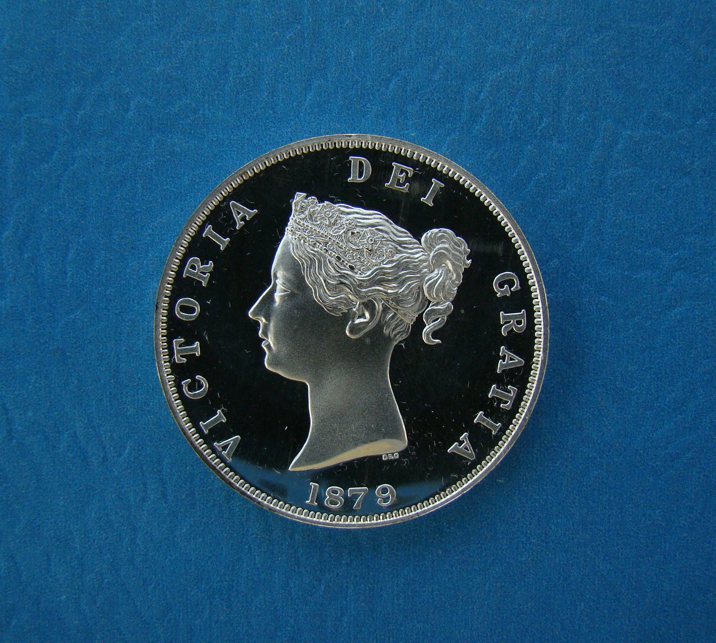 Victoria, 1879, Crown Proof in Silver - Image 1