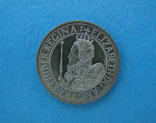 Elizabeth I, 1601, Crown, Proof