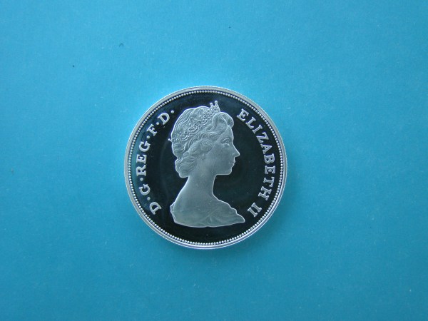 Elizabeth II, 1980 Crown Proof in Silver