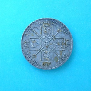Victoria, 1887, Double Florin* - Image 2