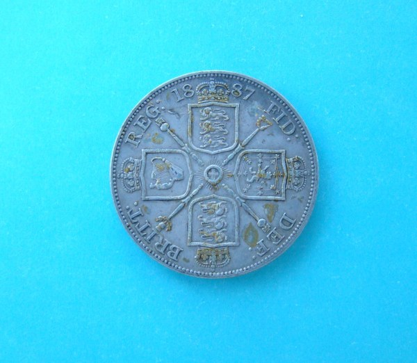 Victoria, 1887, Double Florin*