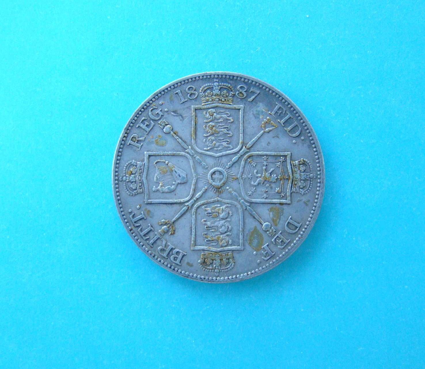 Victoria, 1887, Double Florin* - Image 2