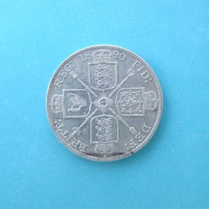 Victoria, 1890, Double Florin* - Image 2