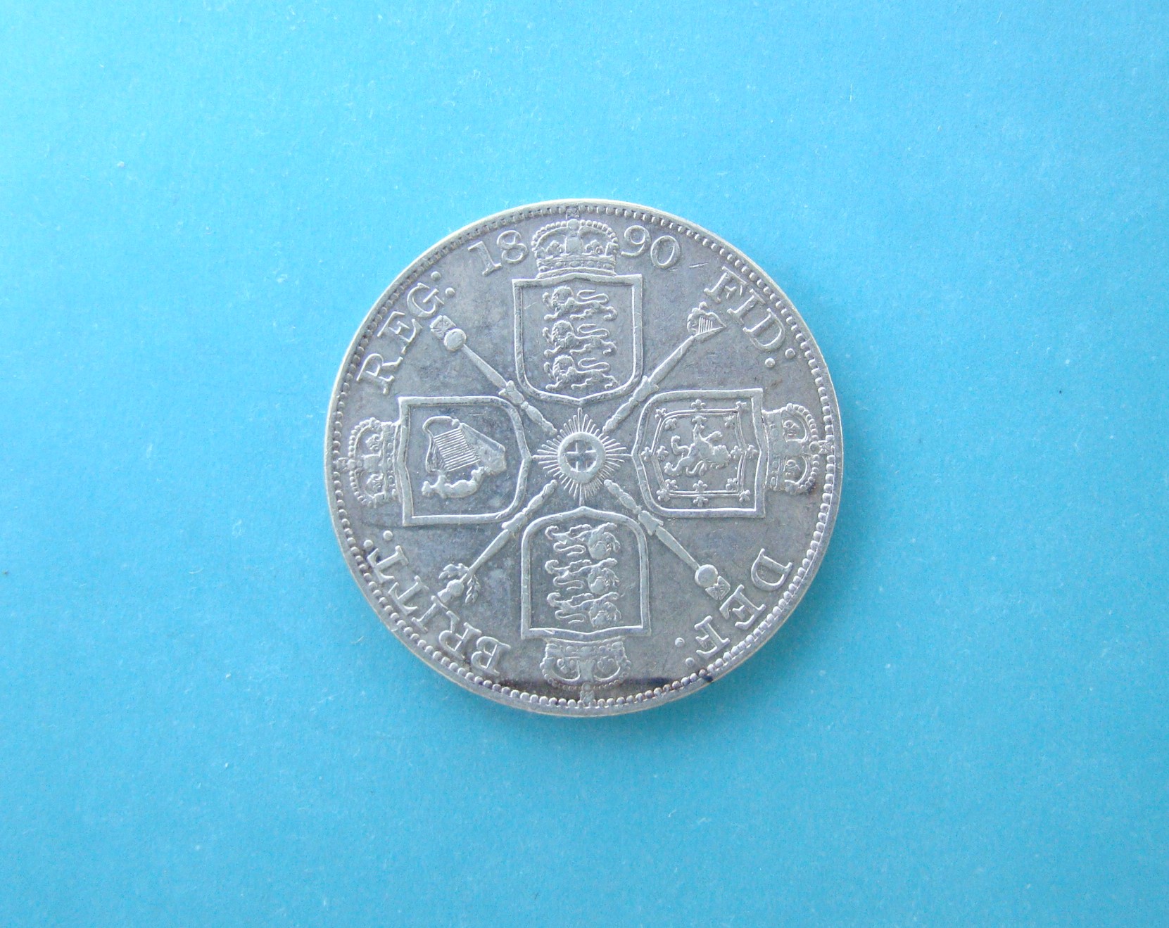 Victoria, 1890, Double Florin* - Image 2