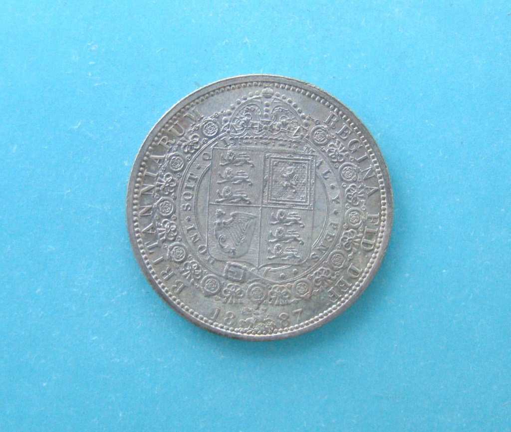 Victoria, 1887, Half Crown