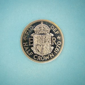 Elizabeth II, 1970, Half Crown Proof - Image 2