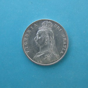 Victoria, 1891, Half Crown - Image 1