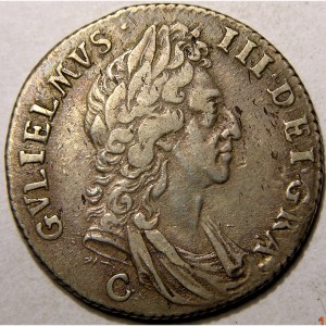 William III, 1697C, Shilling - Image 1