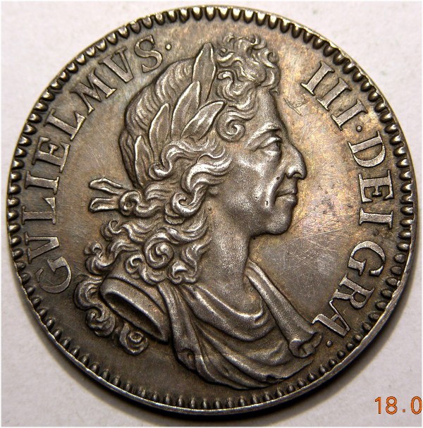 William III, 1699, Shilling Proof SOLD